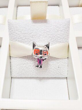925 Sterling Silver Nick Fox Zootopia Charm Bead Fits Pandora Bracelets